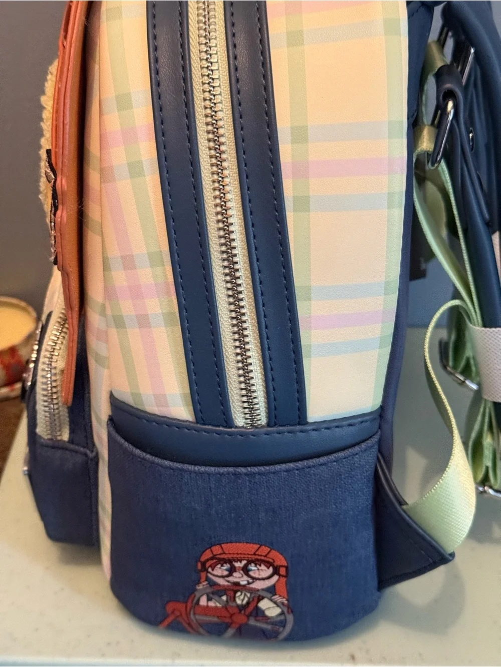 Loungefly Ellie Aviator Mini Backpack